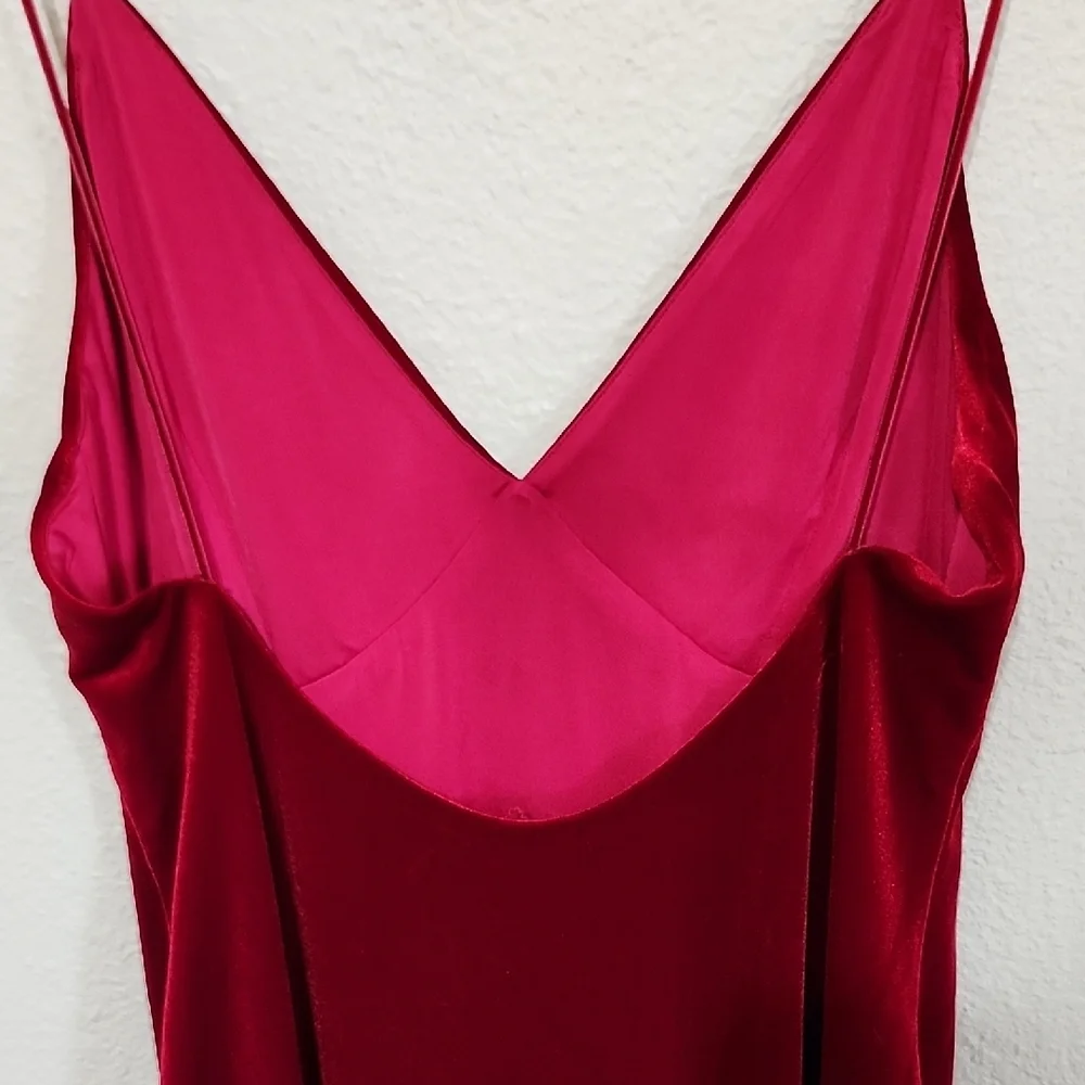 Lovers + Friends Red Spaghetti Strap Slip Dress - Picture 9 of 9